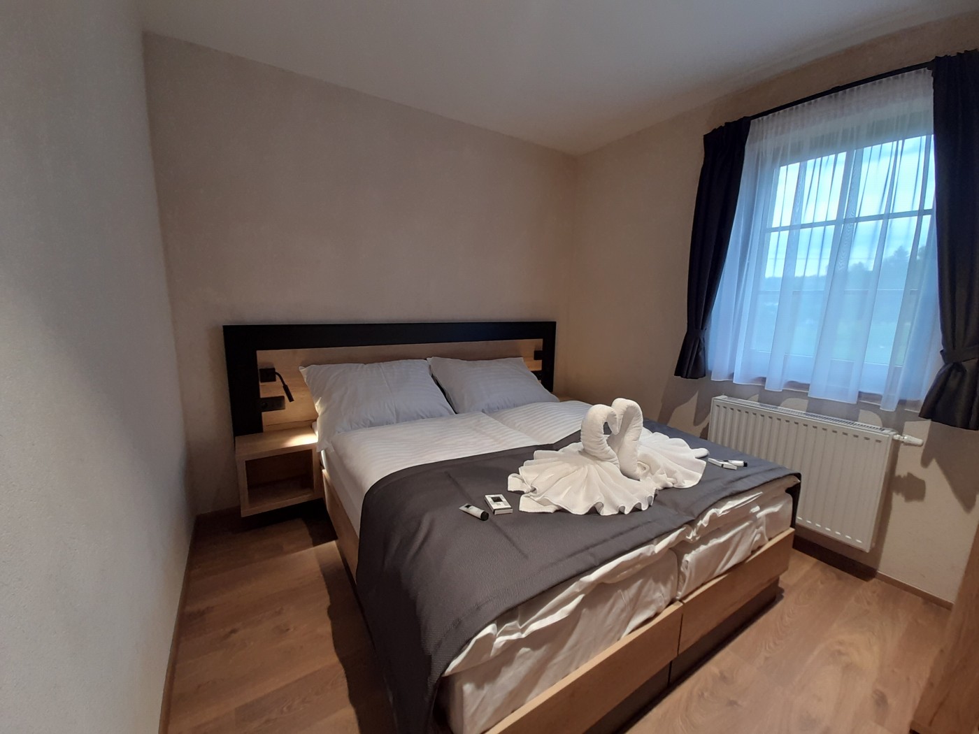 Apartmán „Svatá Trojice" č.7 – čtyřlůžkový se dvěma ložnicemi a terasou