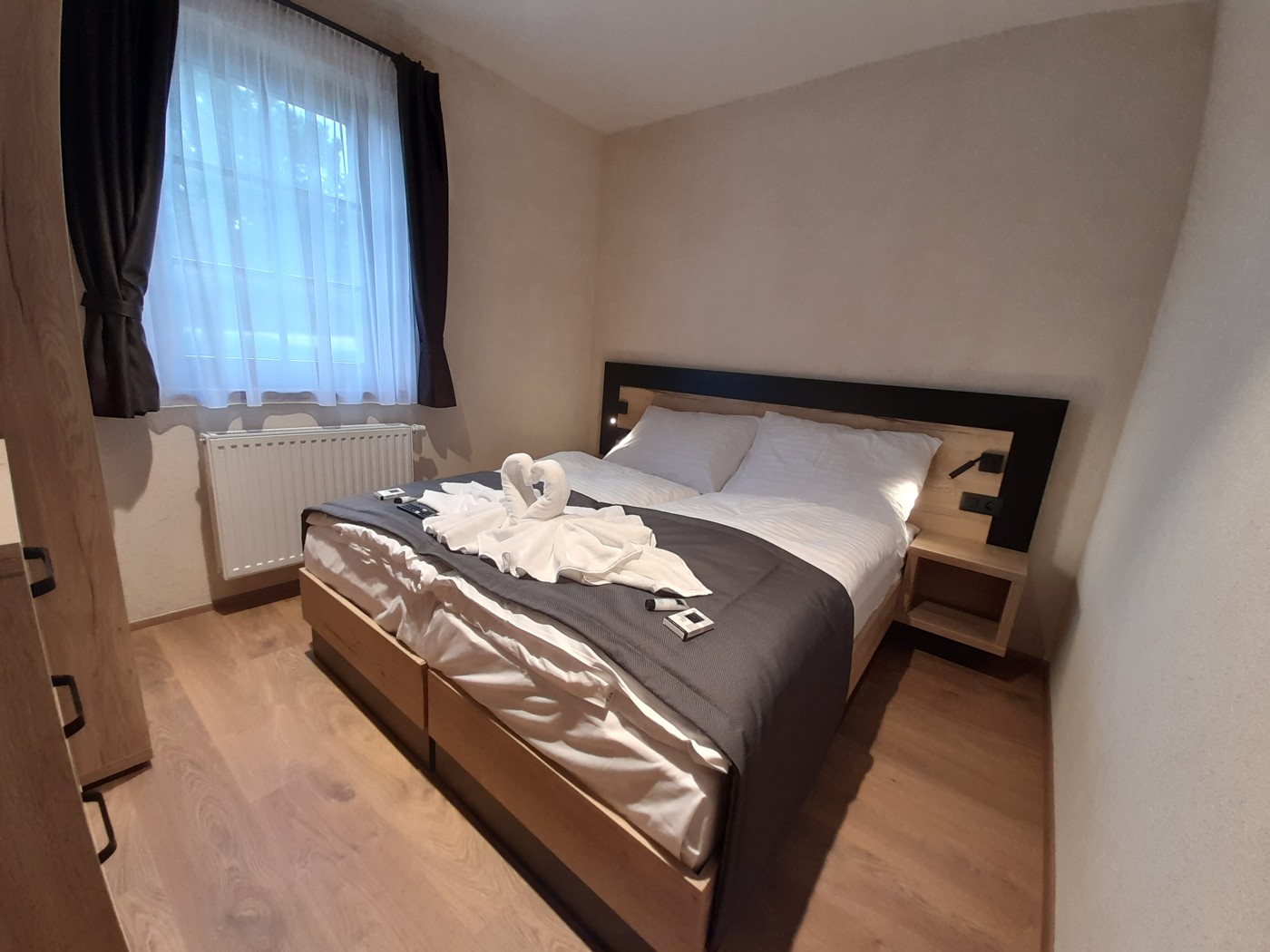 Apartmán „Svatá Trojice" č.7 – čtyřlůžkový se dvěma ložnicemi a terasou