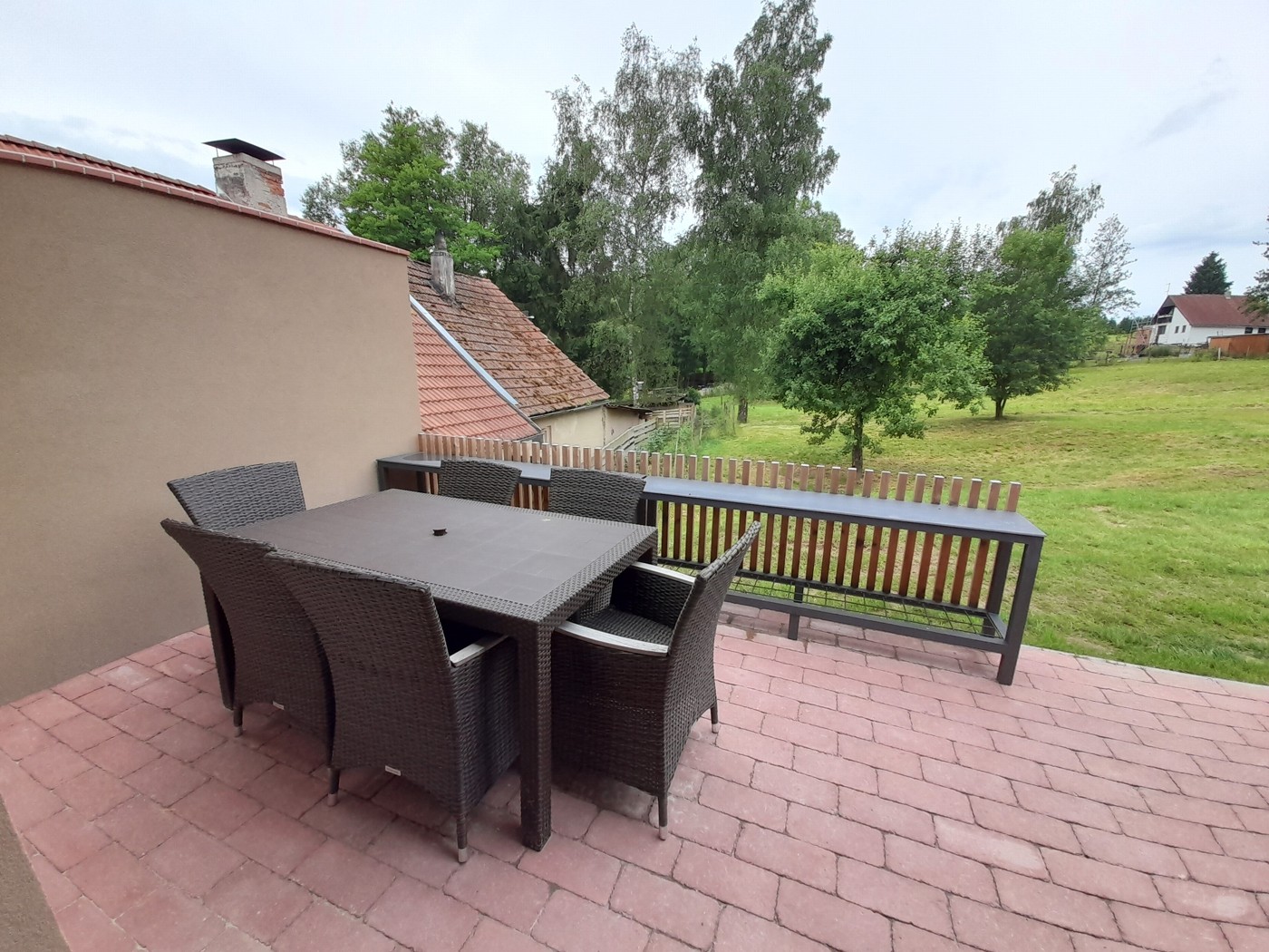 Apartmán „Svatá Trojice" č.7 – čtyřlůžkový se dvěma ložnicemi a terasou